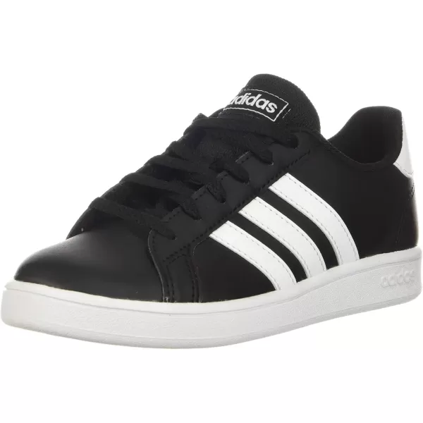 imageadidas Kids Grand Court SneakerBlackWhiteWhite Wide