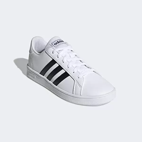 imageadidas Kids Grand Court SneakerCloud WhiteCore BlackCloud White