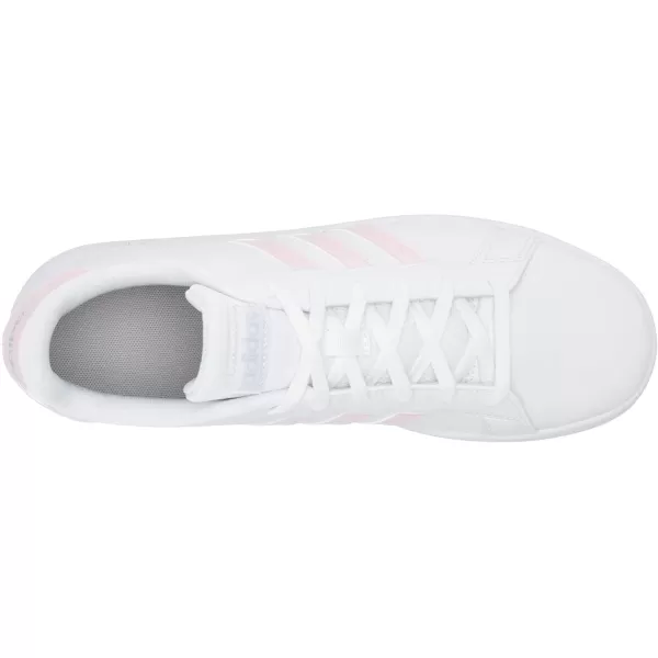 imageadidas Kids Grand Court SneakerWhiteClear PinkHalo Blue