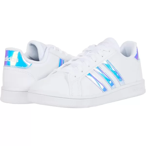 imageadidas Kids Grand Court SneakerWhiteWhiteWhiteDash Grey