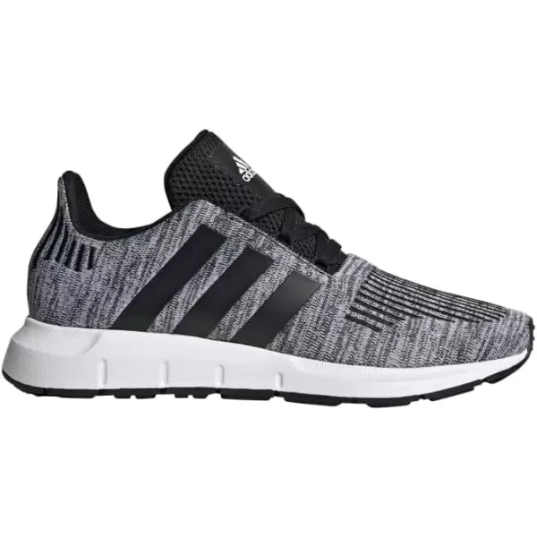 imageadidas Kids Swift Running ShoeBlackBlackWhite