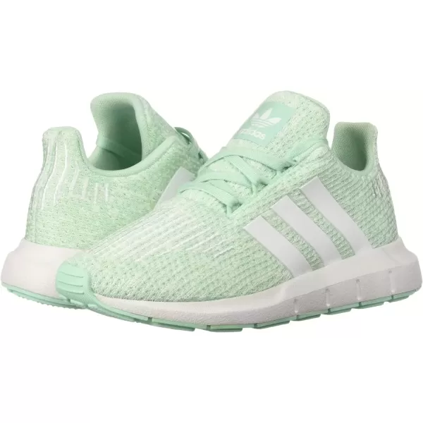 imageadidas Kids Swift Running ShoeClear MintWhiteAero Green