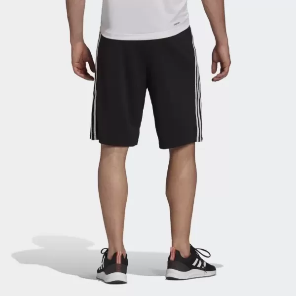 imageadidas Mens Designed 2 Move 3Stripes Primeblue ShortsBlack  White