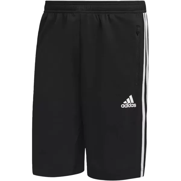 imageadidas Mens Designed 2 Move 3Stripes Primeblue ShortsBlack  White