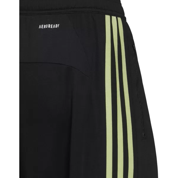 imageadidas Mens Designed 2 Move 3Stripes Primeblue ShortsBlackPulse Lime Primeblue