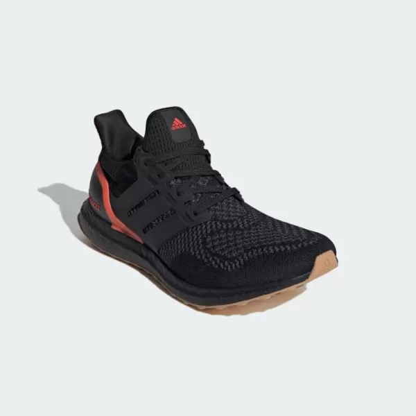 imageadidas Mens Ultraboost 10 ShoeBlackBlackSolar Red