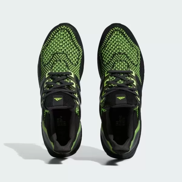 imageadidas Mens Ultraboost 10 ShoeBlackCarbonLucid Lemon