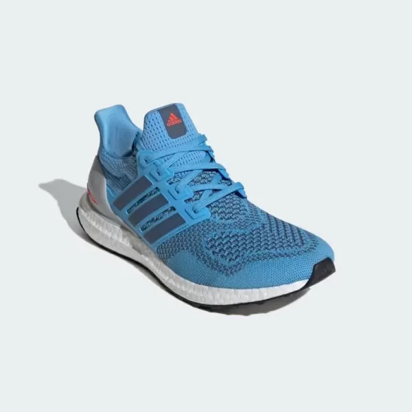 imageadidas Mens Ultraboost 10 ShoeSemi Blue BurstPreloved InkSolar Red