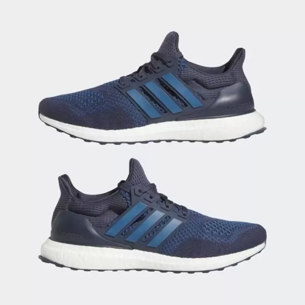 imageadidas Mens Ultraboost 10 ShoeShadow NavyBlueImpact Orange