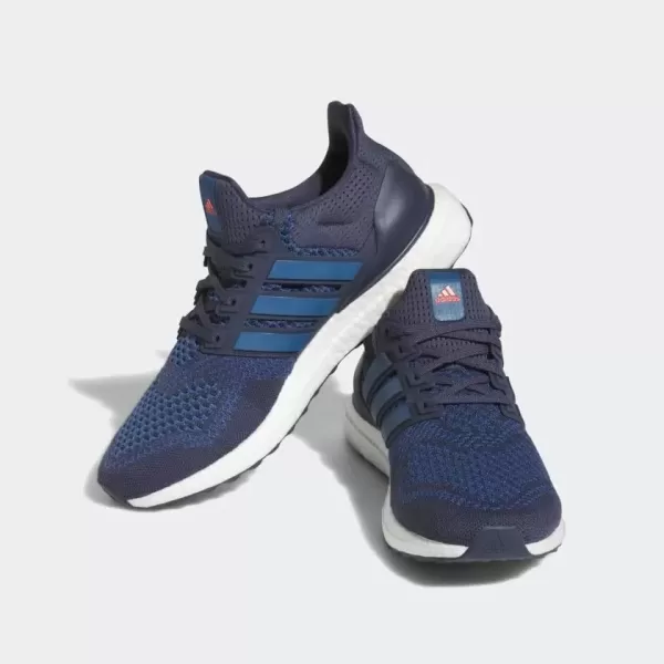 imageadidas Mens Ultraboost 10 ShoeShadow NavyBlueImpact Orange