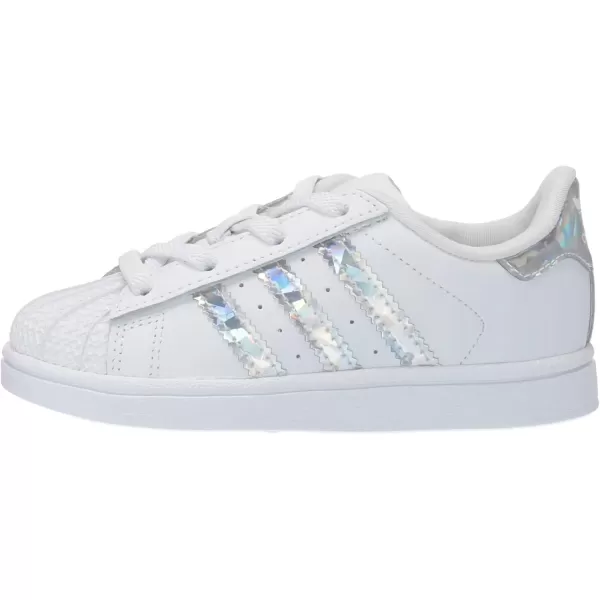 imageadidas Originals Kids Superstar Sneaker WhiteWhiteWhite 11K