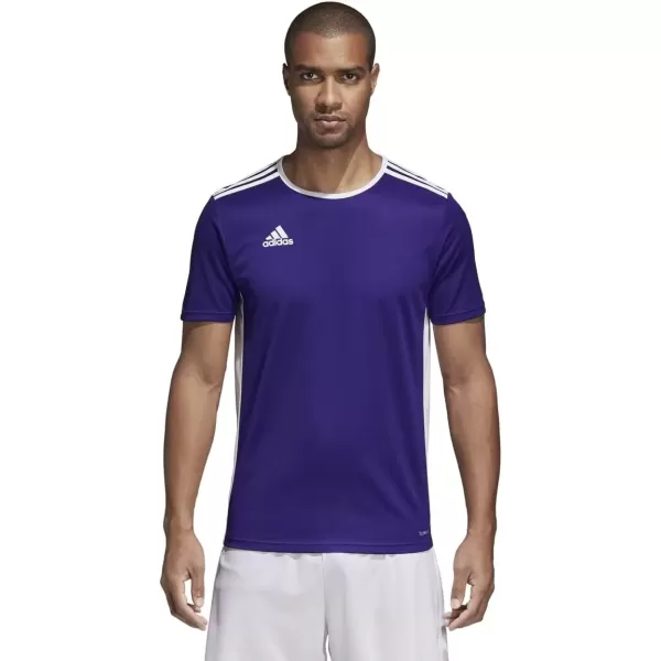 imageadidas Mens Entrada 18 Soccer JerseyCollegiate Purple