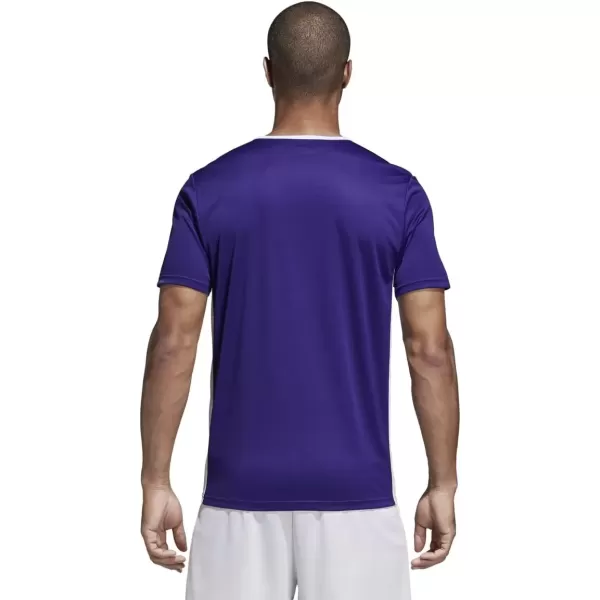 imageadidas Mens Entrada 18 Soccer JerseyCollegiate Purple