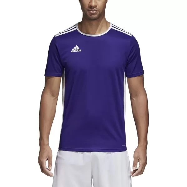 imageadidas Mens Entrada 18 Soccer JerseyCollegiate Purple