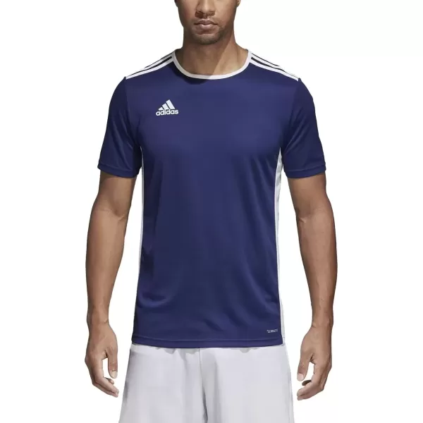 imageadidas Mens Entrada 18 Soccer JerseyDark Blue