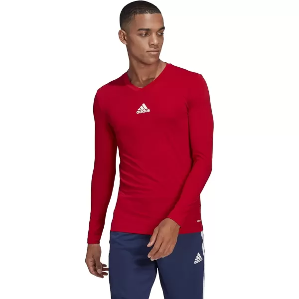 imageadidas Mens Team Base TeeTeam Power Red