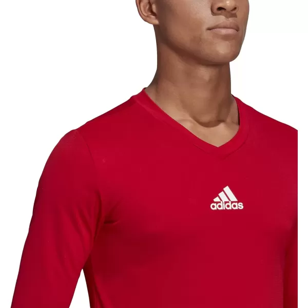 imageadidas Mens Team Base TeeTeam Power Red