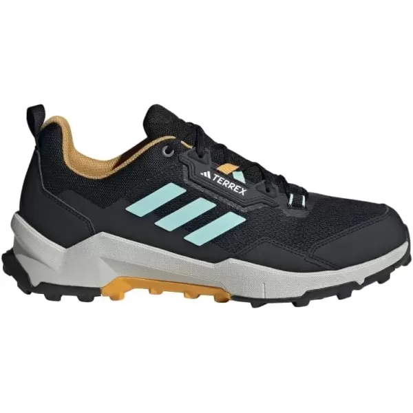 imageadidas Mens Terrex AX4 Hiking ShoeCore BlackSemi Flash AquaPreloved Yellow