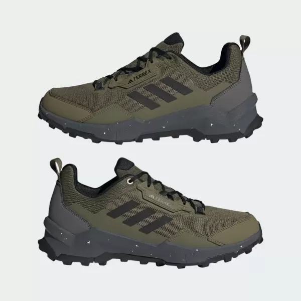 imageadidas Mens Terrex AX4 Hiking ShoeFocus OliveCore BlackGrey