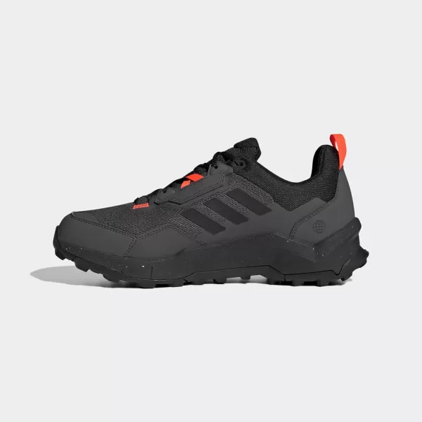 imageadidas Mens Terrex AX4 Hiking ShoeGreySolar RedCarbon