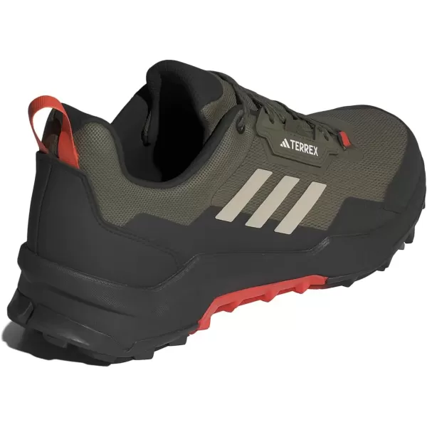 imageadidas Mens Terrex AX4 Hiking ShoeOlive StrataWonder BeigeBlack