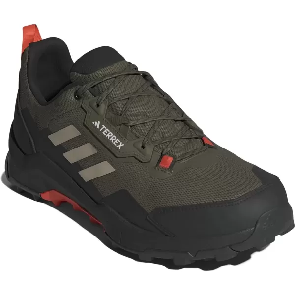 imageadidas Mens Terrex AX4 Hiking ShoeOlive StrataWonder BeigeBlack