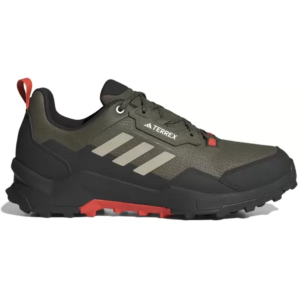 imageadidas Mens Terrex AX4 Hiking ShoeOlive StrataWonder BeigeBlack