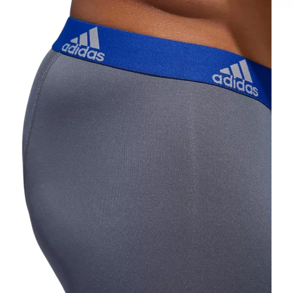 imageadidas Microfiber Boxer Brief Underwear performance athletic fitBetter ScarletBlackOnix Grey