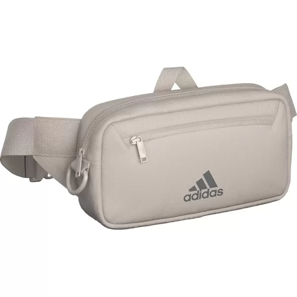 imageadidas Must Have 20 Belt Bag Crossbody Waist Pack with Adjustable Strap for Festivals and TravelAlumina Beige