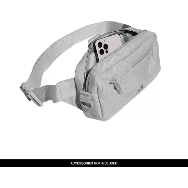 imageadidas Must Have 20 Belt Bag Crossbody Waist Pack with Adjustable Strap for Festivals and TravelGrey Two