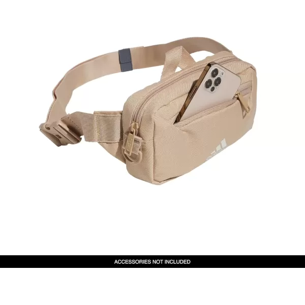 imageadidas Must Have 20 Belt Bag Crossbody Waist Pack with Adjustable Strap for Festivals and TravelMagic BeigeOff White