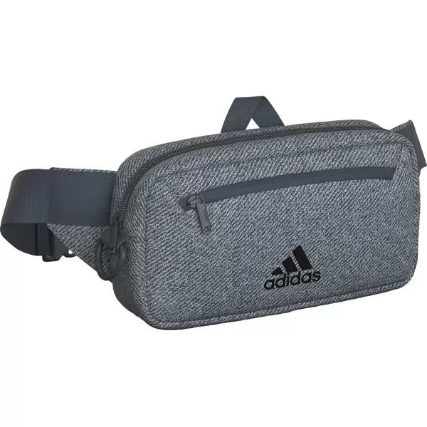 imageadidas Must Have 20 Belt Bag Crossbody Waist Pack with Adjustable Strap for Festivals and TravelTwill Onix GreyOnix Grey