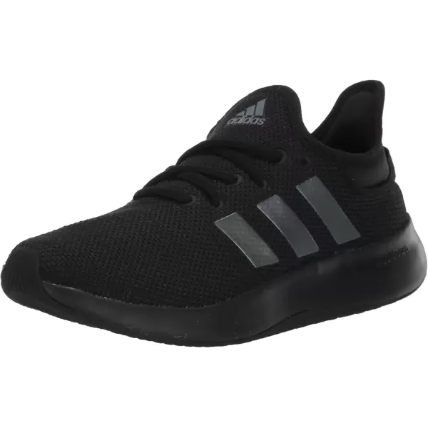 imageadidas Womens Cloudfoam Pure Sportswear SneakerBlackIron MetallicBlack