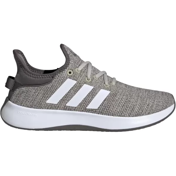 imageadidas Womens Cloudfoam Pure Sportswear SneakerPutty GreyWhiteCharcoal