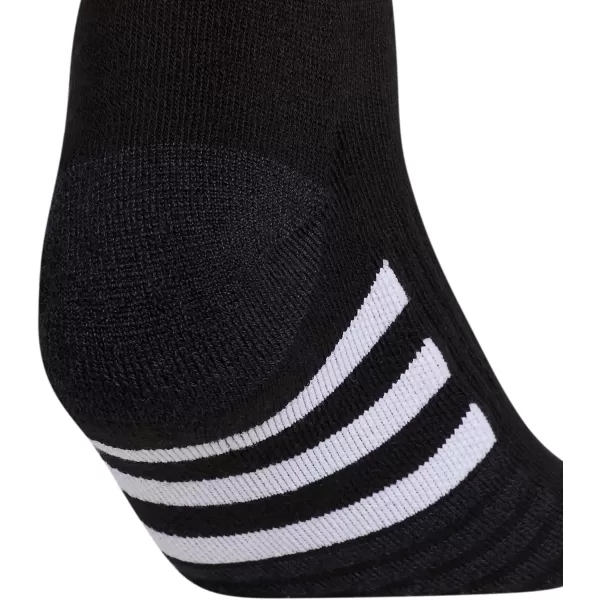 imageadidas Womens Cushioned Crew Socks with Arch Compression 3 PairsBlackNight GreyWhite