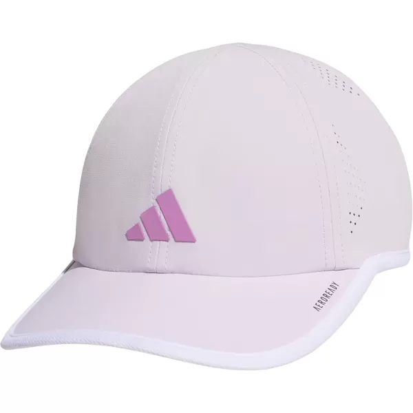 imageadidas Womens Superlite 30 Relaxed Fit Adjustable Sport Performance HatIce LavenderPreloved PurpleWhite