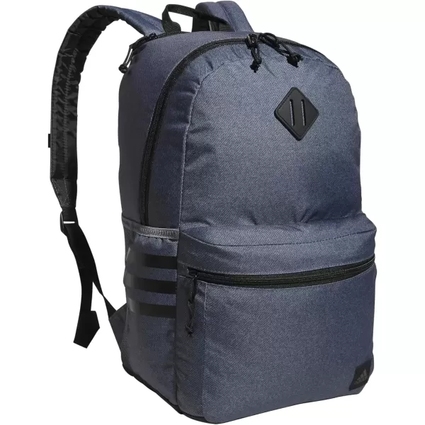 imageadidas Classic 3Stripe Backpack 50 BlackWhite One SizeTwill Onix GreyBlack