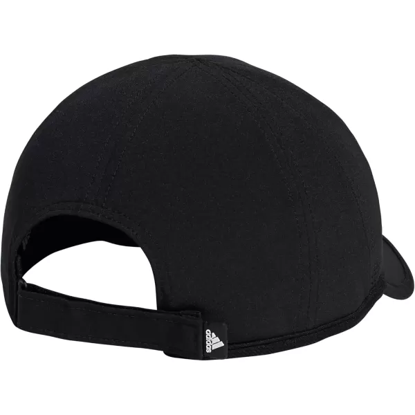 imageadidas Mens Superlite 30 Relaxed Fit Adjustable Performance HatBlackSilver Reflective