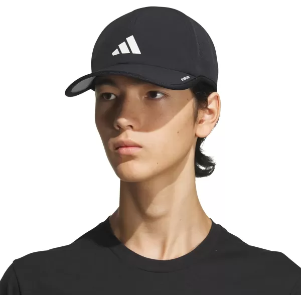 imageadidas Mens Superlite 30 Relaxed Fit Adjustable Performance HatBlackWhite