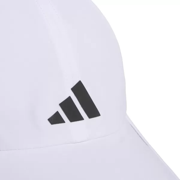 imageadidas Mens Superlite 30 Relaxed Fit Adjustable Performance HatWhiteBlack