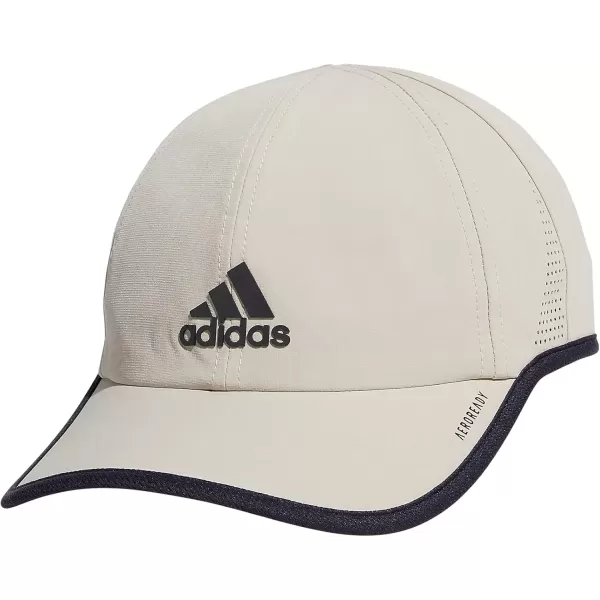 imageadidas Mens Superlite 30 Relaxed Fit Adjustable Performance HatWonder BeigeLegend Ink Blue