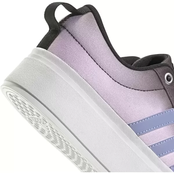 imageadidas Womens Bravada 20 Platform SneakerBlackBlue Spark MetClear Pink