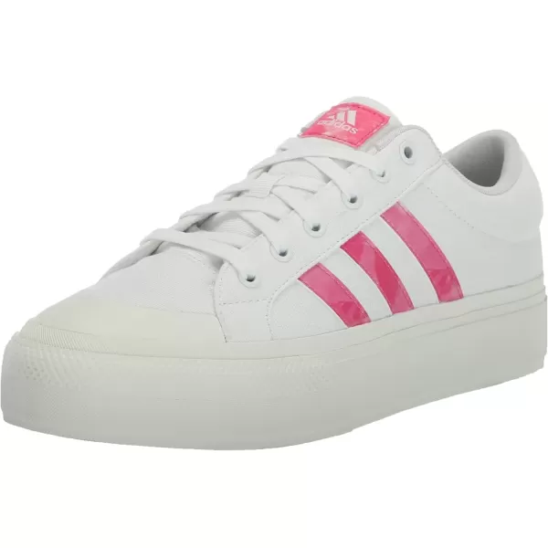 imageadidas Womens Bravada 20 Platform SneakerWhitePink FusionOff White