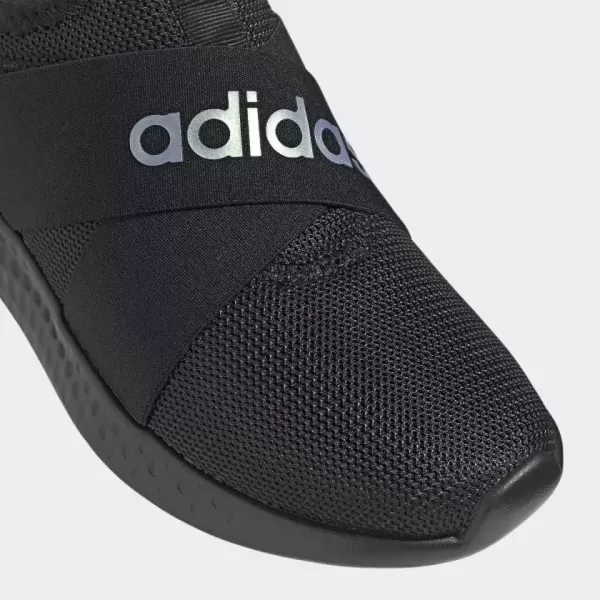 imageadidas Womens Puremotion Adapt Running ShoeBlackBlackIridescent