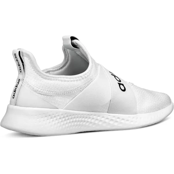 imageadidas Womens Puremotion Adapt Running ShoeCloud White Core Black Dove Grey