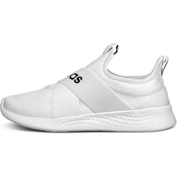 imageadidas Womens Puremotion Adapt Running ShoeCloud White Core Black Dove Grey