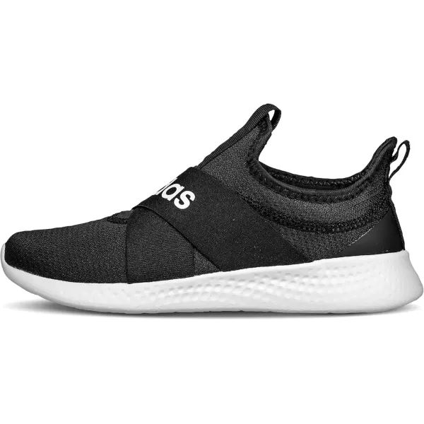 imageadidas Womens Puremotion Adapt Running ShoeCore Black Ftwr White Grey Five