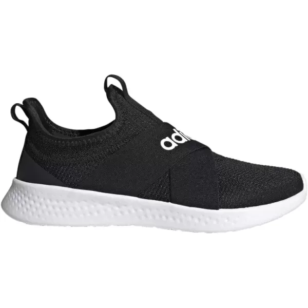 imageadidas Womens Puremotion Adapt Running ShoeCore BlackFootwear WhiteGrey Five