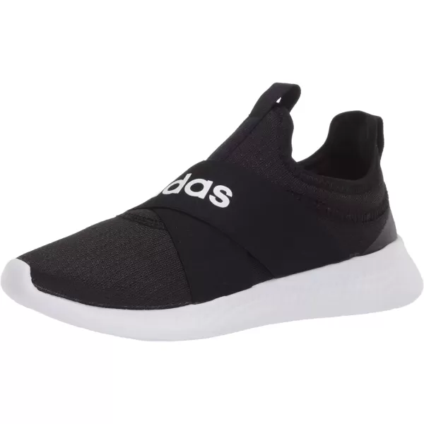 imageadidas Womens Puremotion Adapt Running ShoeCore BlackFootwear WhiteGrey Five