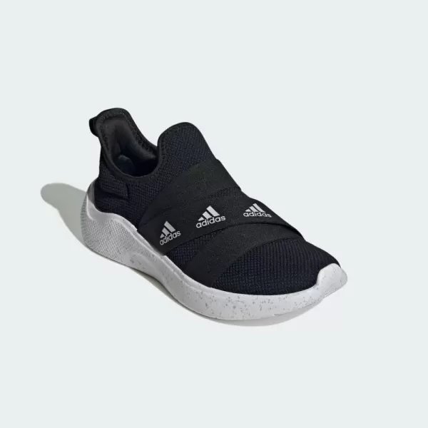 imageadidas Womens Puremotion Adapt Running ShoeCore BlackGreyWhite